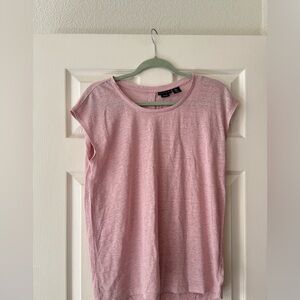 Tahari Light Pink Short Sleeve Tee